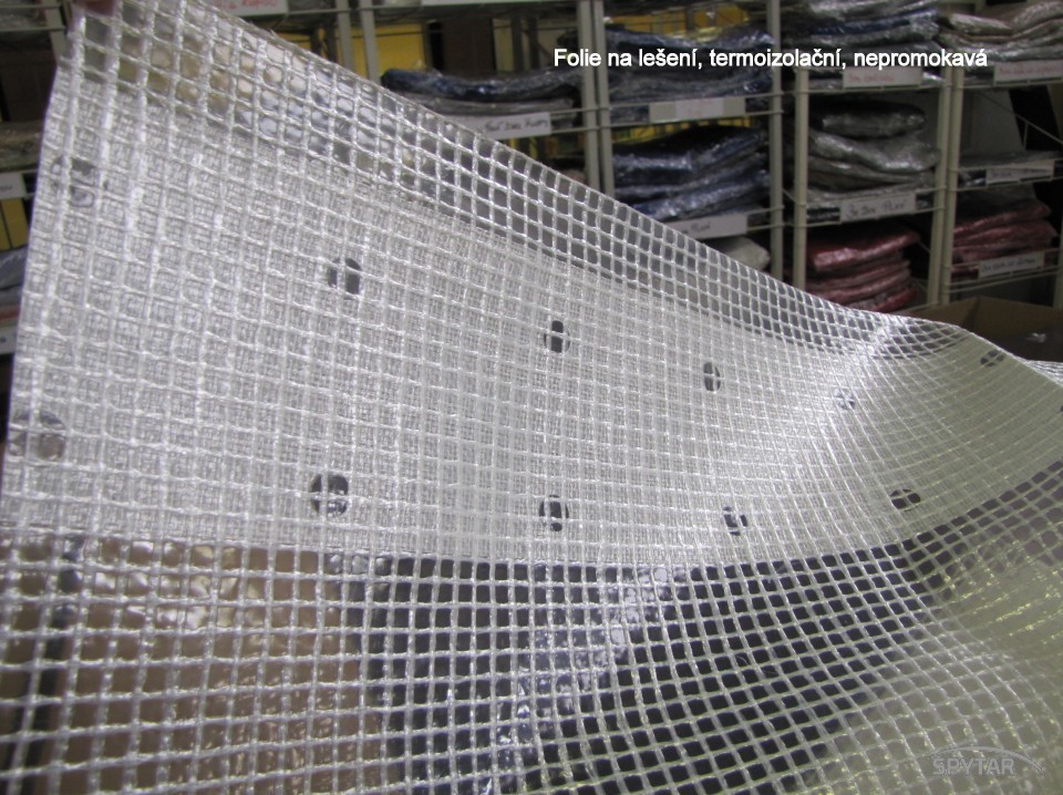 Termoizolačn&iacute; f&oacute;lie na le&scaron;en&iacute; vyztužen&aacute; PP