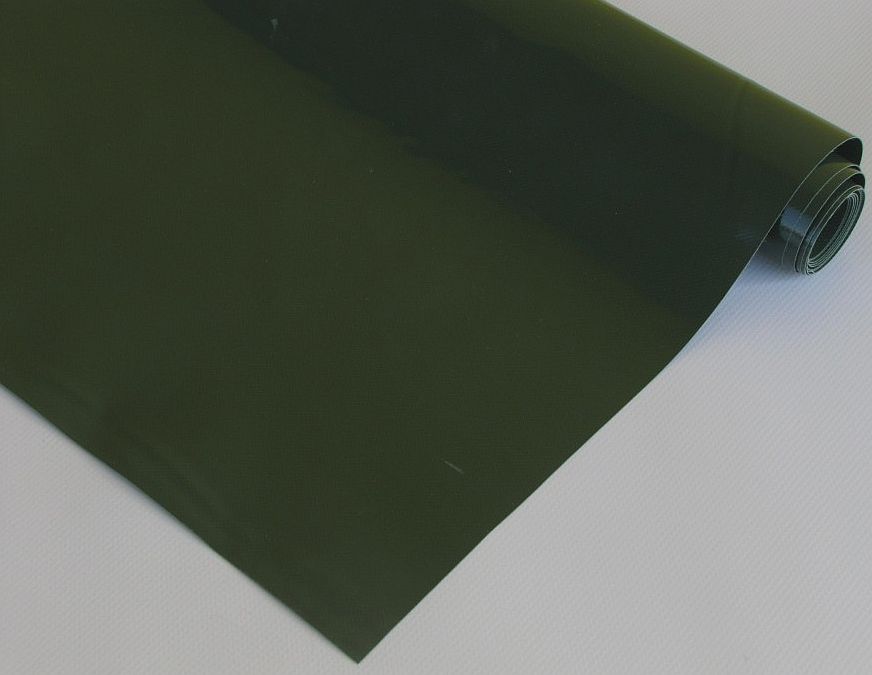 PVC plachtovina zelená
