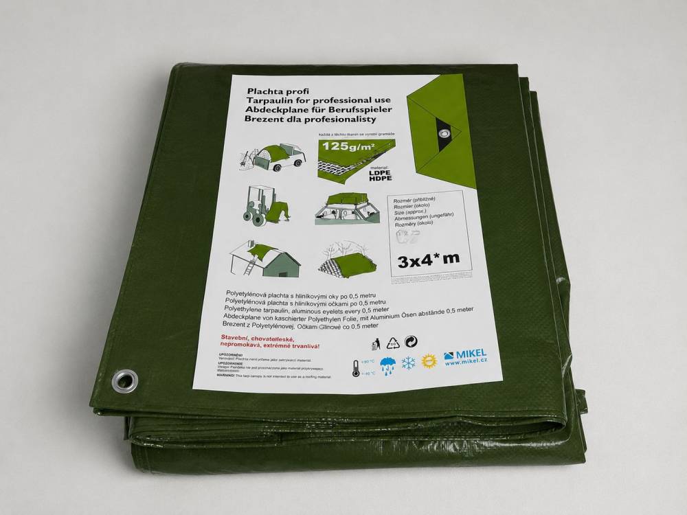 Kryc&iacute; plachty s oky 120g/1m&sup2;