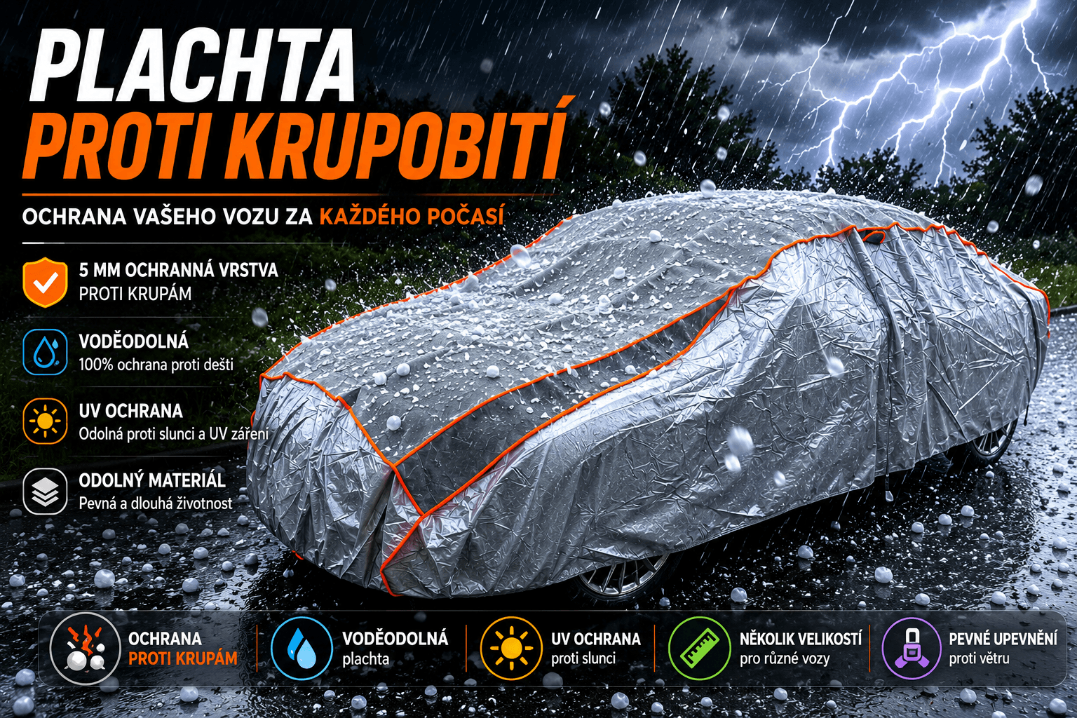 Plachta proti krupobiti